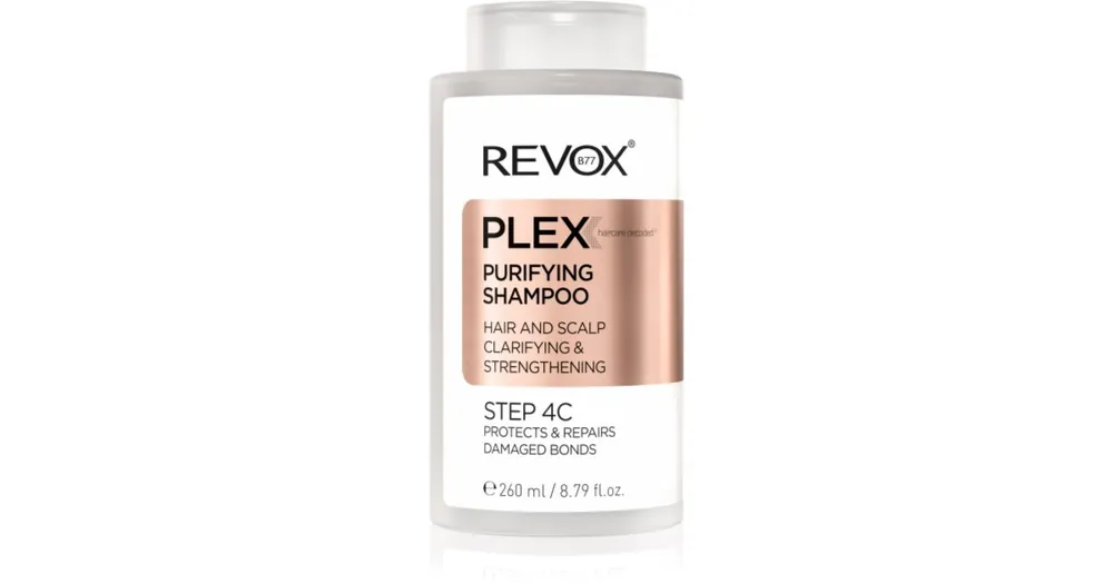 Revox B77PLEX Purifying Shampoo. Step 4C tisztító sampon károsodott haj erősítésére Outlet
