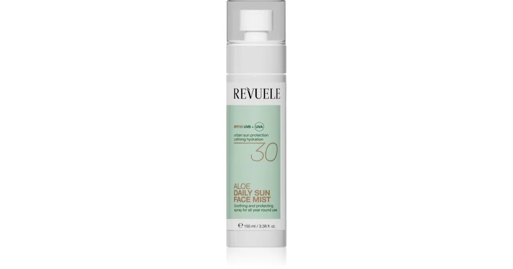 Szezonális akció RevueleAloe Daily Sun Face Mist SPF 30 védő permet az arcra