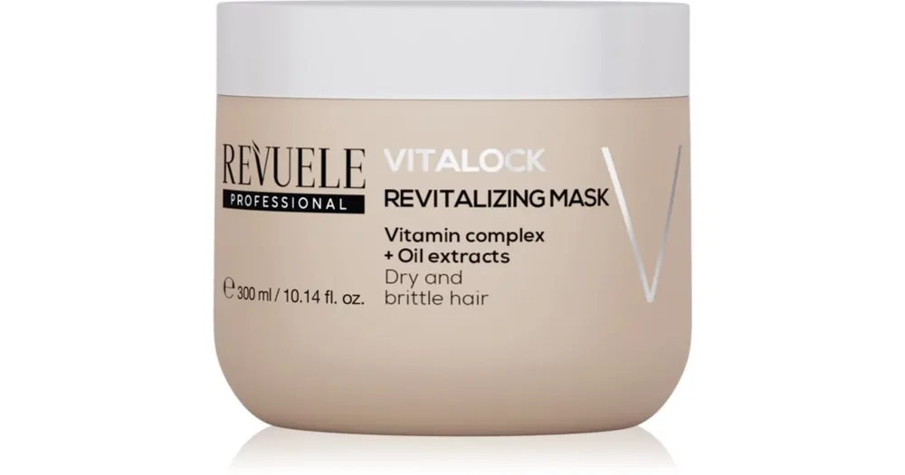 RevueleProfessional Vitalock Revitalizing revitalizáló maszk száraz és törékeny hajra Azonnali szállítás