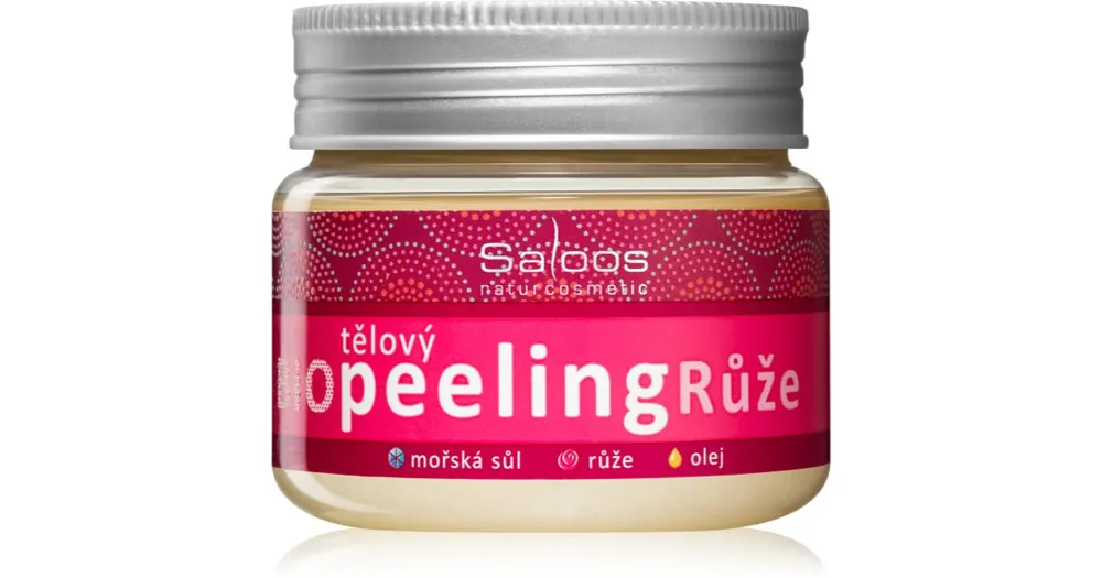 SaloosBio Peeling Rose testpeeling Gyors kiszállítás