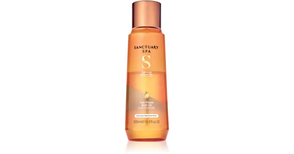 Sanctuary SpaSignature Natural Oils Kétfázisú fürdőolaj Biztonságos fizetés
