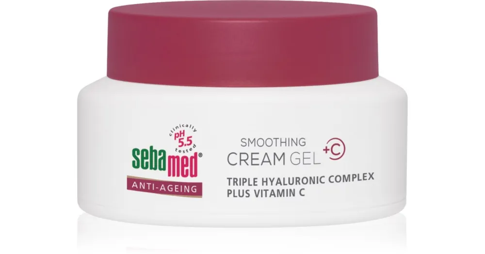 SebamedAnti-Ageing Smoothing Cream Gel ránctalanító krém hialuronsavval Szuper ajánlat