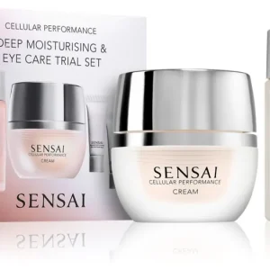 Kiárusítás SensaiCellular Performance Deep Moisturising & Eye Care Trial Set ajándékszett