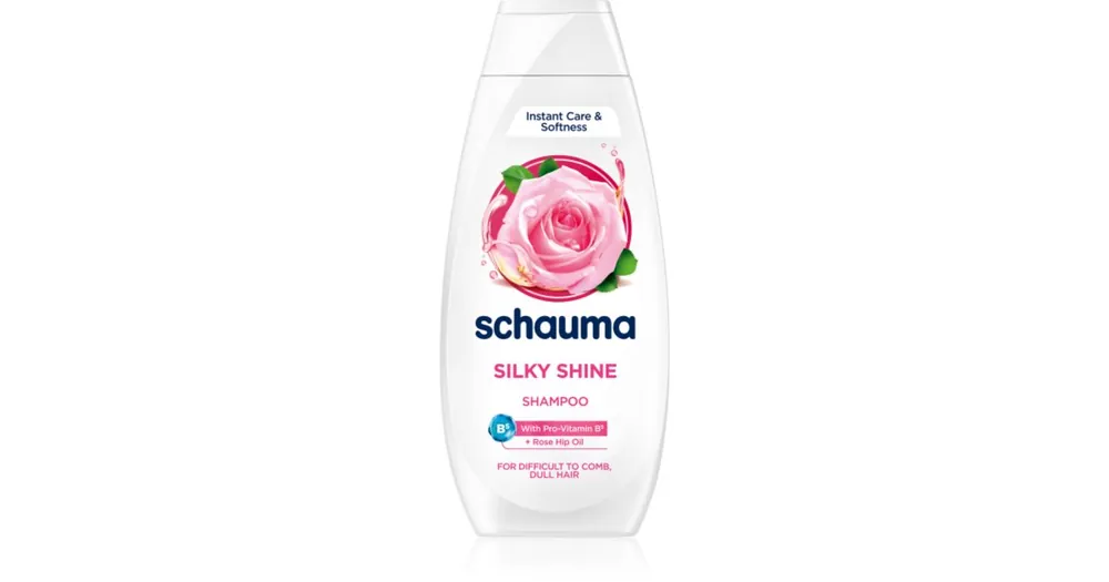 Akciós ár SchwarzkopfSchauma Rose Oil sampon és kondicionáló 2 in1 a könnyű kifésülésért