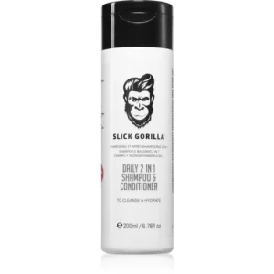 Slick GorillaDaily 2 in 1 Shampoo & Conditioner sampon és kondicionáló 2 in1 Kedvezményes ár