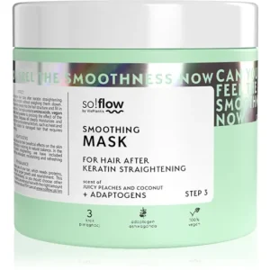 Biztonságos fizetés so!flowAfter Keratin Straightening Smoothing Mask haj maszk