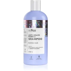Kihagyhatatlan ajánlat so!flowCooling Shampoo Blonde Hair lila sampon semlegesíti a sárgás tónusokat