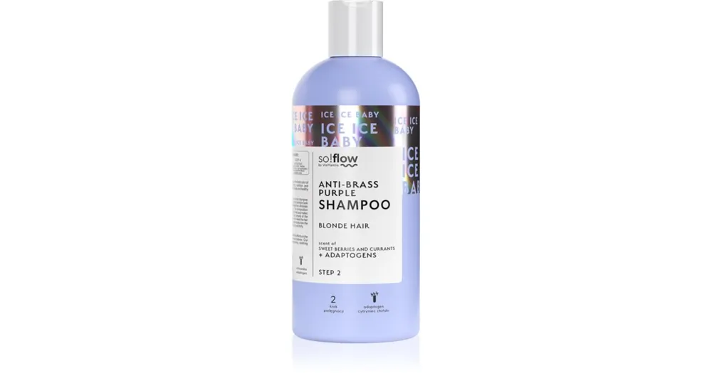 Kihagyhatatlan ajánlat so!flowCooling Shampoo Blonde Hair lila sampon semlegesíti a sárgás tónusokat