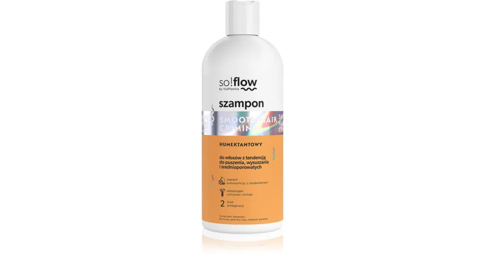 so!flowFrizzy and Dry Hair Humectant Shampoo kisimító sampon töredezés ellen Bestseller