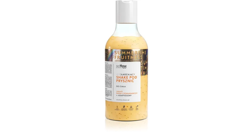 Népszerű so!flowSmoothing Shower Shake tusfürdő gél minden bőrtípusra