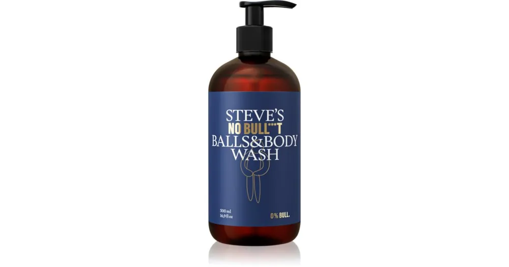 Steve‘sNo Bull***t Balls and Body Wash energizáló tusfürdő gél Különleges ajánlat