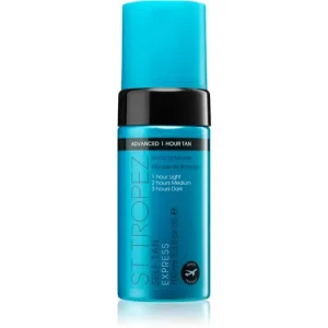 Azonnali szállítás St.TropezSelf Tan Express Bronzing Mousse önbarnító hab a gyors barnulásért