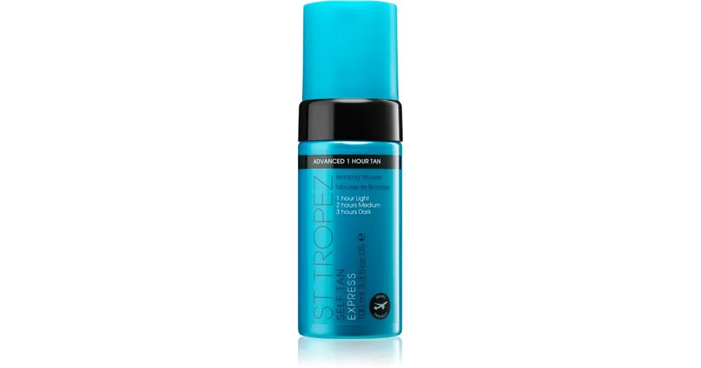 Azonnali szállítás St.TropezSelf Tan Express Bronzing Mousse önbarnító hab a gyors barnulásért