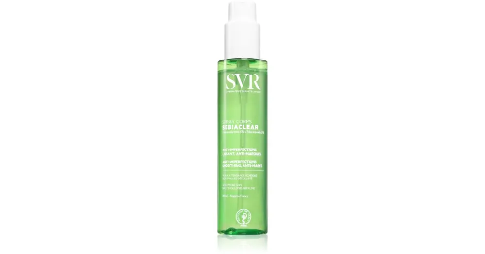 Legnépszerűbb SVRSebiaclear Spray testápoló spray pattanások ellen
