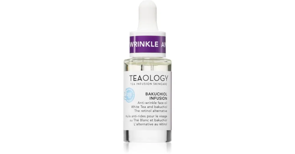 TeaologyBakuchiol Infusion Anti-wrinkle face oil fiatalító arcszérum Biztonságos fizetés