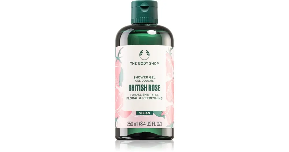 Legjobb ár The Body ShopBritish Rose Shower Gel tusfürdő gél