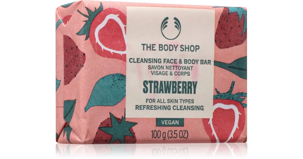 The Body ShopStrawberry Soap természetes szilárd szappan Akciós ár