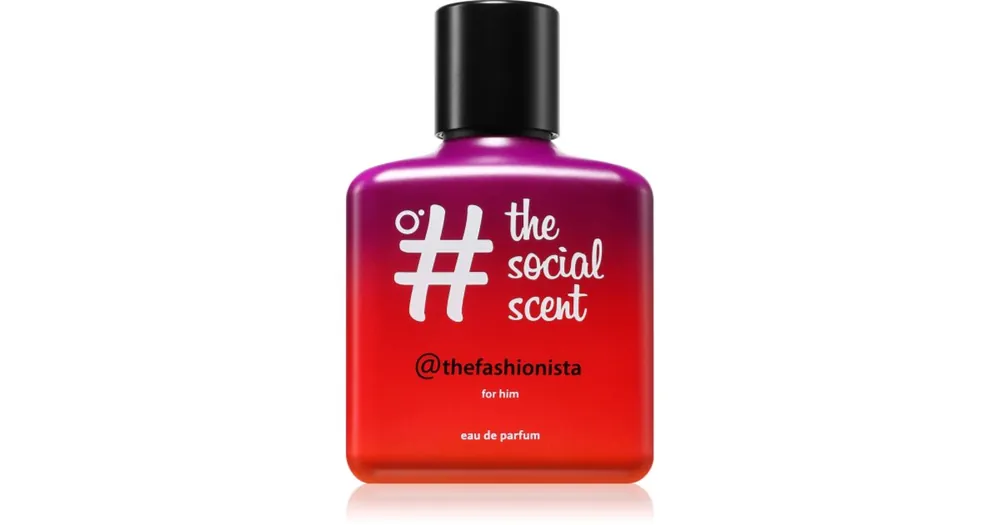 The Social Scent@thefashionista for him Eau de Parfum uraknak Különleges ajánlat