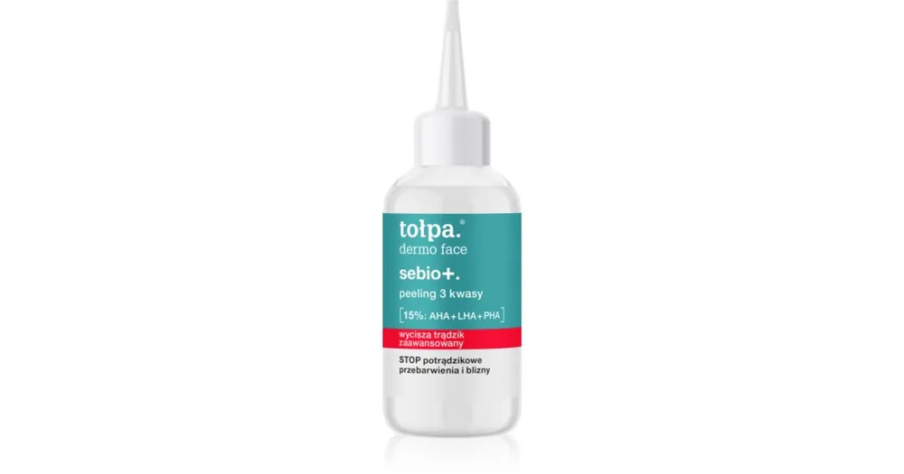 Utolsó esély TołpaDermo Face Sebio + peeling savakkal