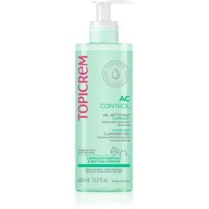 Kiárusítás TopicremAC Purifying Cleansing Gel mélyen tisztító gél zsíros és érzékeny bőrre