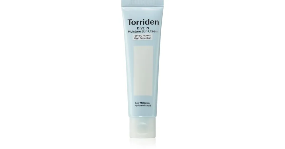 TorridenDive In Moisture Sun Cream napozókrém arcra hidratáló hatással Legjobb ár