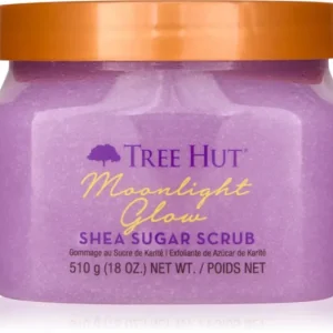 Csak ma Tree HutShea Sugar Scrub Moonlight Glow cukros test peeling