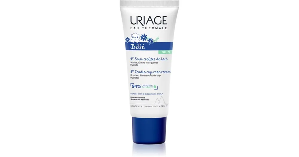 Legjobb ár UriageBébé 1st Cradle Cap Care Cream nyugtató krém