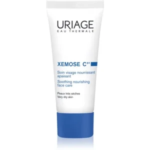 Alacsony ár UriageXemose C8+ Soothing Nourishing Face Care nyugtató és tápláló krém száraz és atópiás bőrre