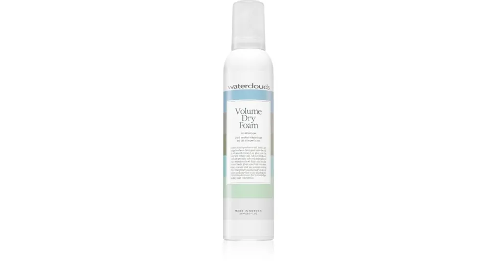 Gyors kiszállítás WatercloudsVolume Dry Foam szárazsampon hab dús hatásért