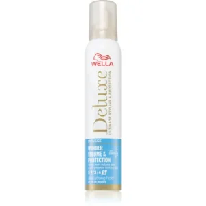 Korlátozott ajánlat WellaDeluxe Wonder Volume & Protection fixáló hab a hajtérfogat növelésére