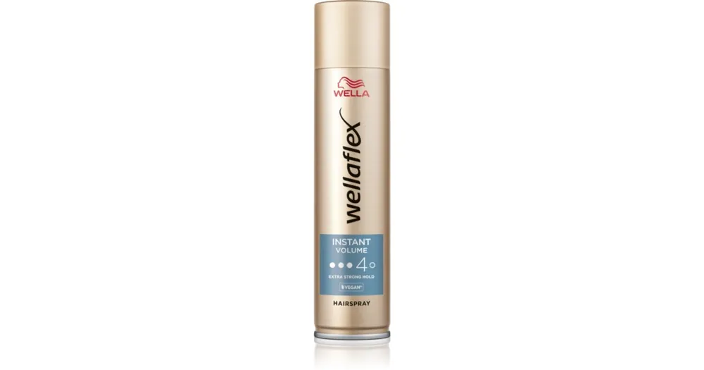 Kedvezmény WellaWellaflex Instant Volume hajlakk erős fixálással extra mennyiségéert