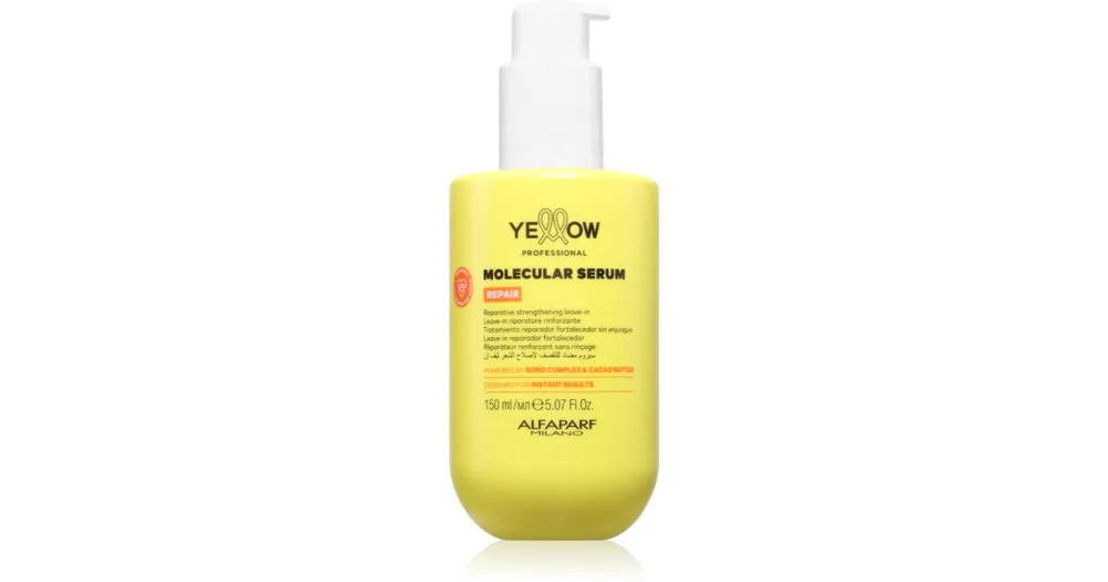 Kedvezményes ár Yellow ProfessionalRepair Molecular Serum leöblítést nem igénylő szérum a károsult hajra