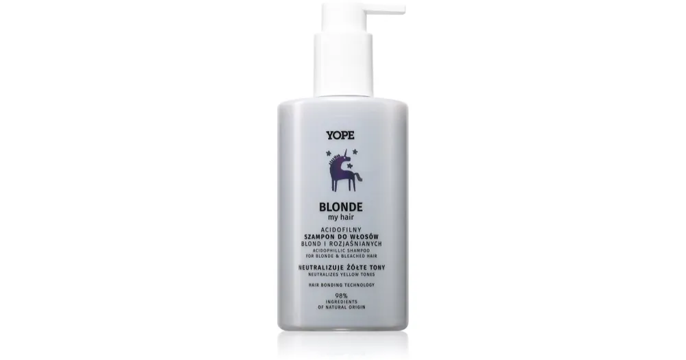 Ajánlat YopeBlonde My Hair Shampoo sampon szőke hajra