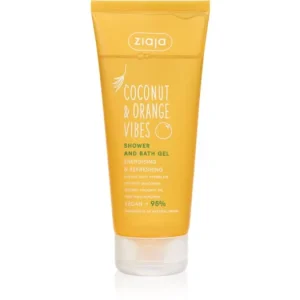 Akció ZiajaCoconut & Orange Vibes tusoló- és fürdőgél