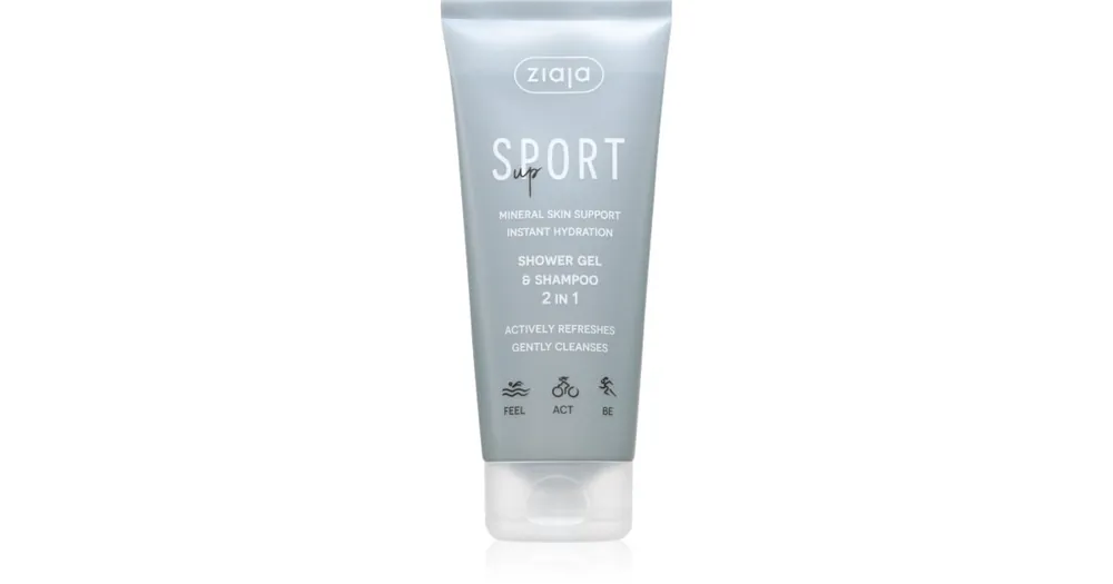 Azonnal elérhető ZiajaSport Up Shower Gel & Shampoo sampon és tusfürdő gél 2 in 1