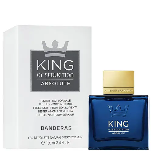 Antonio Banderas King of Seduction Absolute Eau De Toilette Teszter 100 ml Árcsökkenés