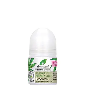 Biztonságos fizetés Dr. Organic Kendermagolaj Alumíniummentes golyós dezodor 50 ml
