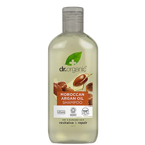 Gyors szállítás Dr. Organic Marokkói Argánolaj Sampon 265 ml