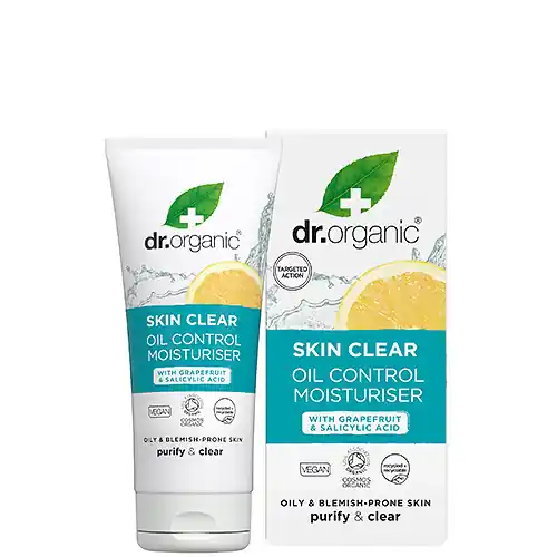 Dr. Organic Skin Clear Mattító hidratáló arckrém 50 ml Gyors kiszállítás