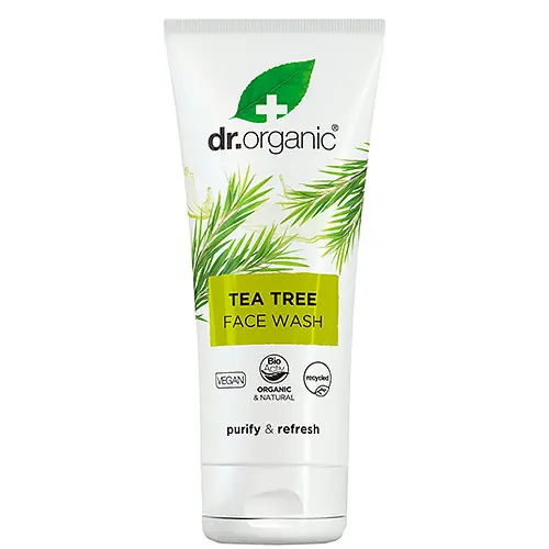 Rendeld meg most Dr. Organic Teafa Arclemosó 200 ml