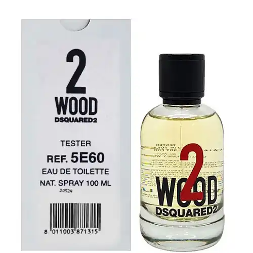 Dsquared2 2 Wood Eau De Toilette Teszter 100 ml Újdonság
