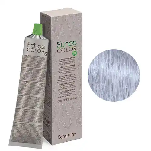 Echosline Echos Color - Pure Blond PPD- és rezorcin mentes krémhajfesték 100 ml - 11.12 - Intense Ice Platinum Árcsökkenés