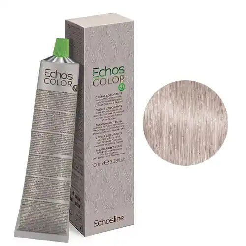Biztonságos fizetés Echosline Echos Color - Pure Blond PPD- és rezorcin mentes krémhajfesték 100 ml - 11.72 - Cold Ivory Platinum