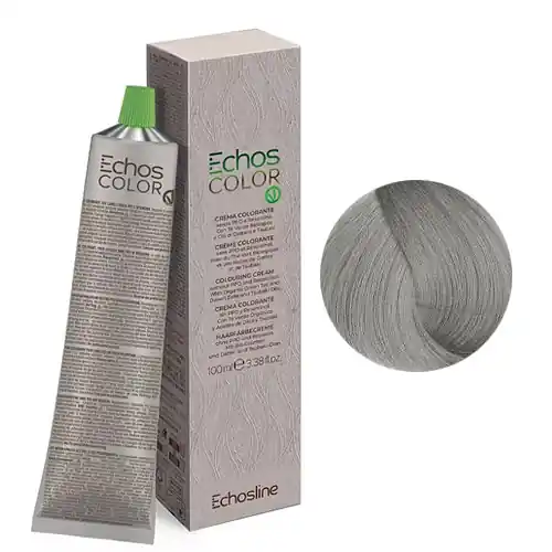 Echosline Echos Color - Blond Extra Lift PPD- és rezorcin mentes krémhajfesték 100 ml - 12/88 - Blonde Extra Platinum Ash Azonnali szállítás