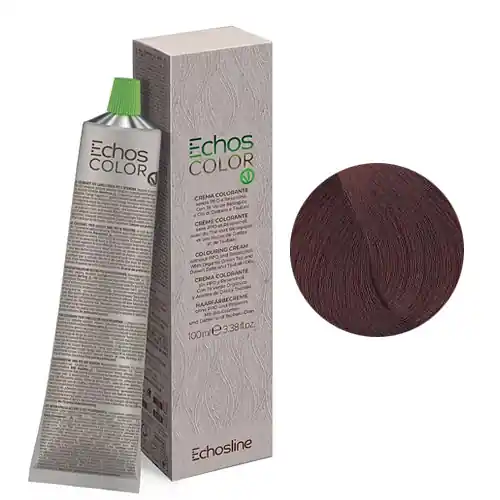 Echosline Echos Color - Pure Red PPD- és rezorcin mentes krémhajfesték 100 ml - 5.66 - Light Chestnut Red Intense Szezonális akció
