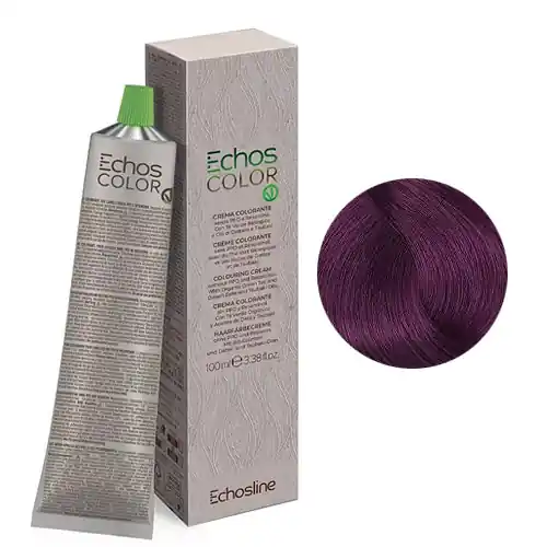 Exkluzív ajánlat Echosline Echos Color - Pure Violet PPD- és rezorcin mentes krémhajfesték 100 ml - 6.26 - Dark Blond Red Violet