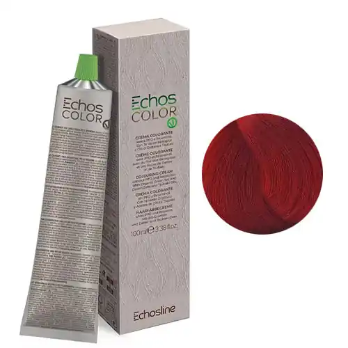 Echosline Echos Color - Pure Red PPD- és rezorcin mentes krémhajfesték 100 ml - 6.666 - Dark Blonde Red Intense Árengedmény