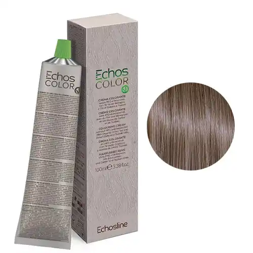Bestseller Echosline Echos Color - Cold Brown PPD- és rezorcin mentes krémhajfesték 100 ml - 7.7 COLD - Medium Blonde Cold Brown