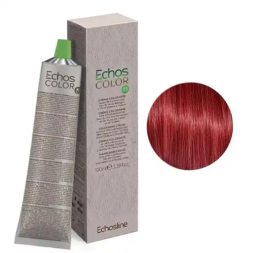 Echosline Echos Color - Pure Colors PPD- és rezorcin mentes krémhajfesték 100 ml - RED Biztonságos fizetés