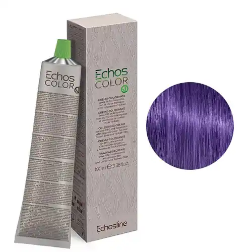 Expressz szállítás Echosline Echos Color - Pure Colors PPD- és rezorcin mentes krémhajfesték 100 ml - VIOLET